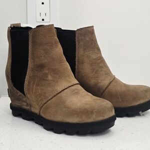 SOREL Women's Brown Ankle Boots Size W5.5